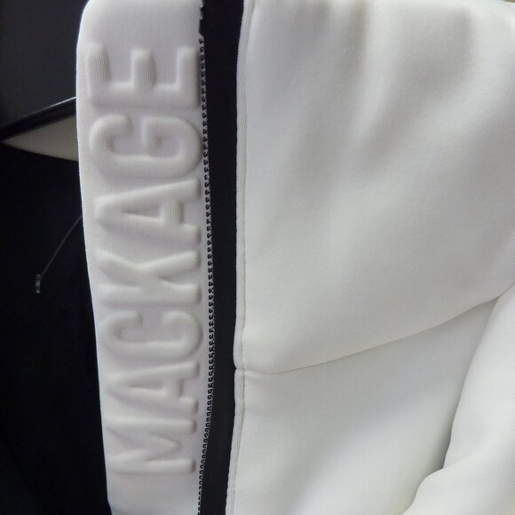 Mackage Elle Snow Fill Jumpsuit in Off White/Black - Picture 13 of 16